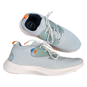 Vessi Everyday Move Womens 10 Camper Green Waterproof Knit Dyma-Tex Sneaker